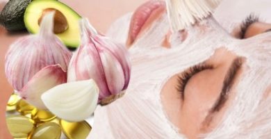 mascarilla de ajo para el acné