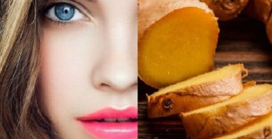 beneficios de la mascarilla de jengibre