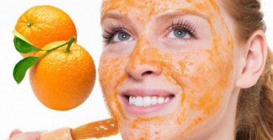 mascarilla de naranja para el acné