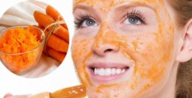 como hacer mascarilla de zanahoria