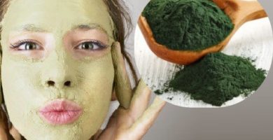 Mascarilla de espirulina